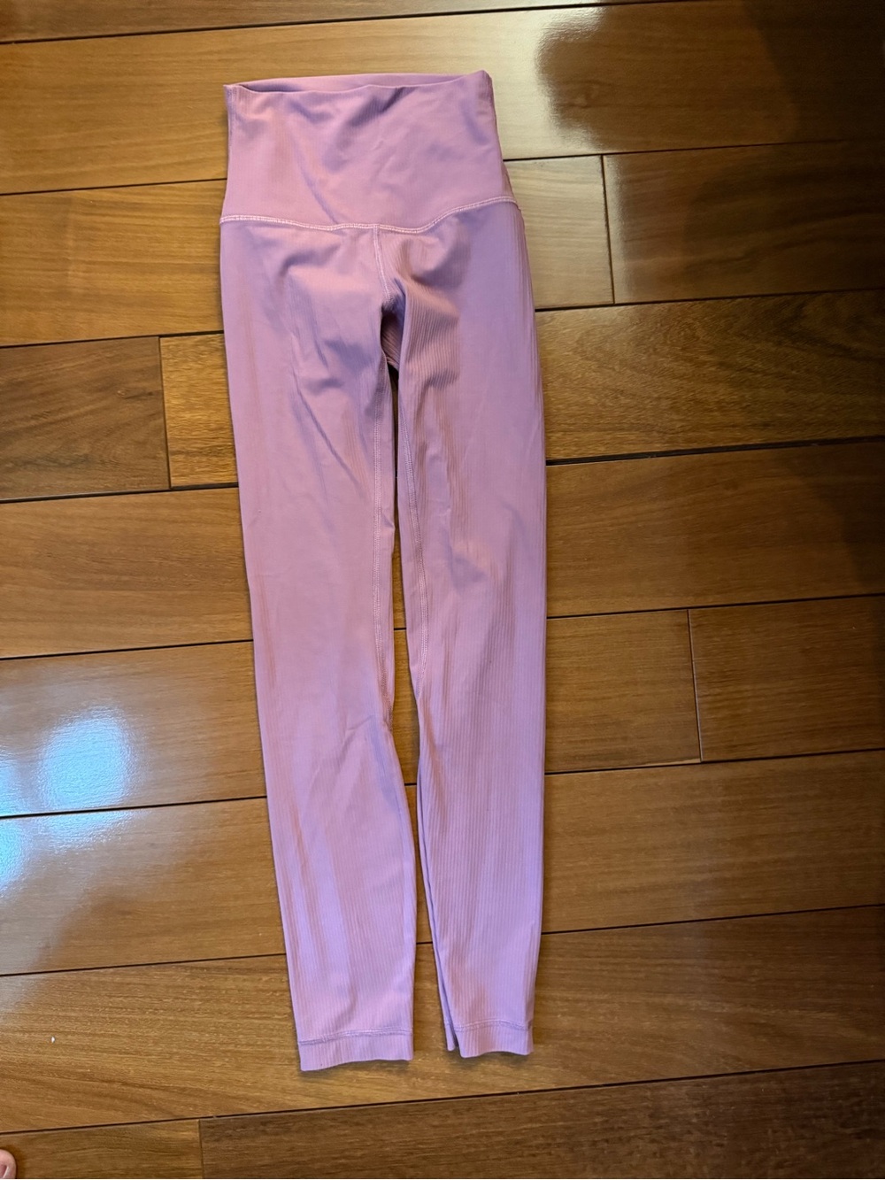 Lululemon High-Waist Pink Leggings